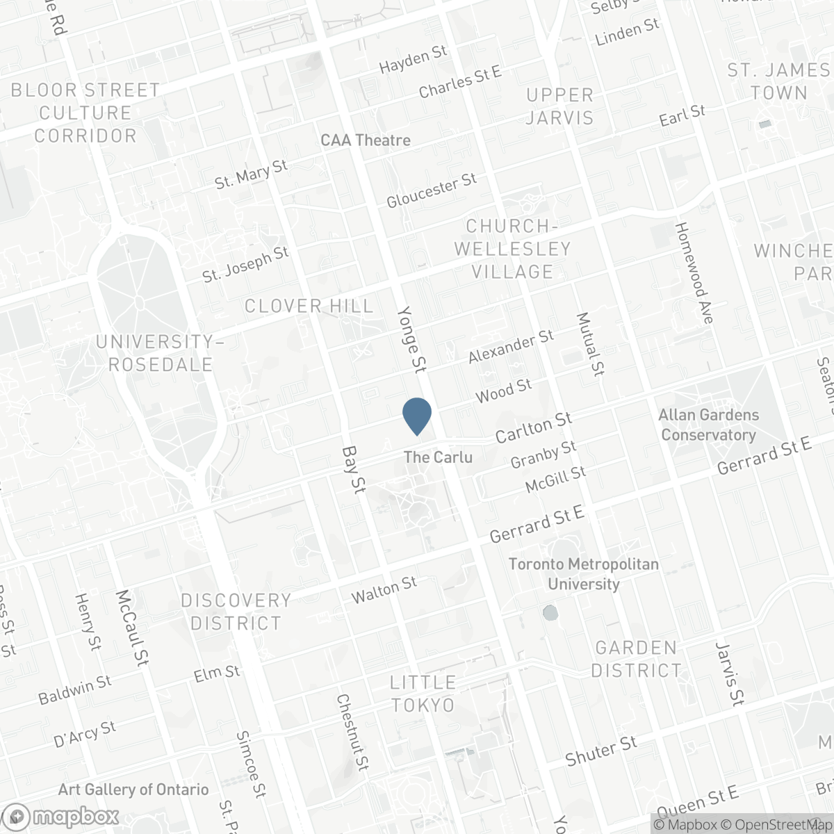 6111 - 7 GRENVILLE STREET, Toronto, Ontario M4Y 0E9